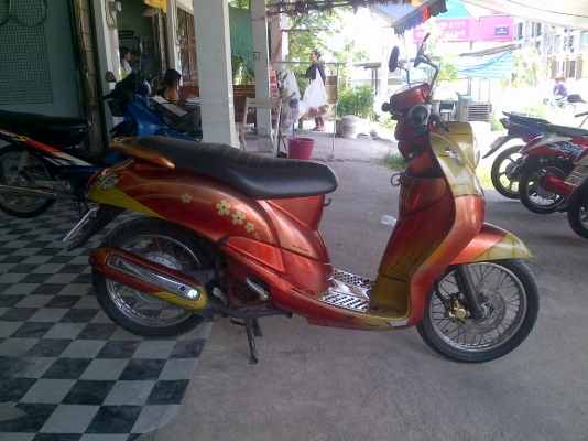 ด่วน!ยามาฮ่าฟีโน่ ปี51 รถเครื่องเดิมแน่นๆ พร้อมใช้ ทะเบียน+เอกสารโอน ภาษีไม่หมด 088-2197709