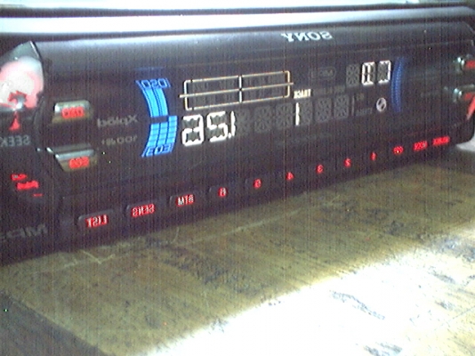 ขายวิทยุรถยนต์sony เปิดหน้าใส่แผ่น