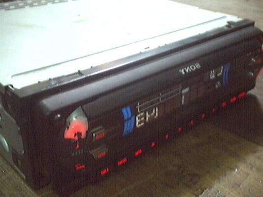 ขายวิทยุรถยนต์sony เปิดหน้าใส่แผ่น
