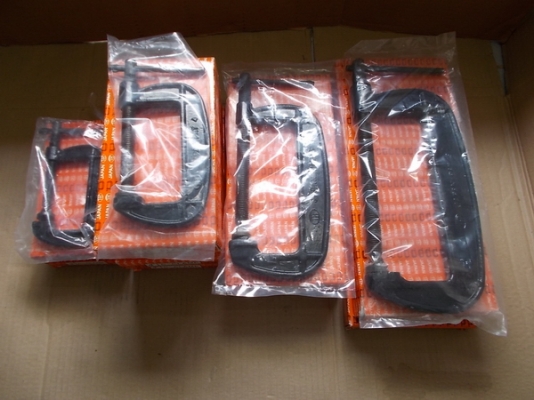C Clamp TFJ (งาน Drop Forged Steel) ขนาด 3,4,6,8 นิ้ว C Clamp TFJ (งาน Drop Forged Steel) ขนาด 3,4,6,8 นิ้ว
