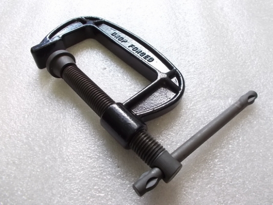 C Clamp TFJ (งาน Drop Forged Steel) ขนาด 3,4,6,8 นิ้ว C Clamp TFJ (งาน Drop Forged Steel) ขนาด 3,4,6,8 นิ้ว