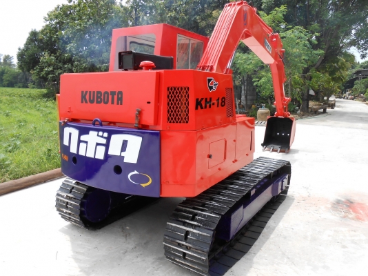 ขายรถขุด KUBOTA KH 18 ขนาดเทียบเท่า PC 55 เก่านอกปรับสภาพแล้ว