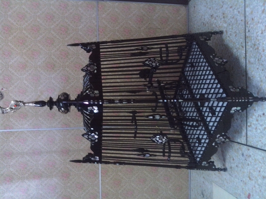 ขาย กรงนกหัวจุก ฝังมุกไฟ เผื่อมีใครชอบ