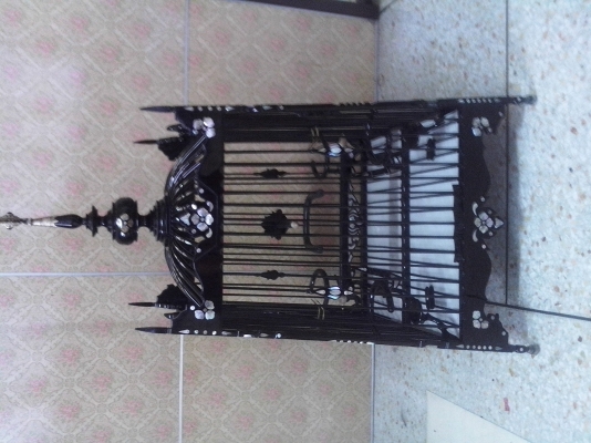 ขาย กรงนกหัวจุก ฝังมุกไฟ เผื่อมีใครชอบ
