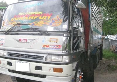 ขาย Hino 3M ดั้มพ์เกษตร วาง เครื่อง P11 320 แรง โทร 088-4501277