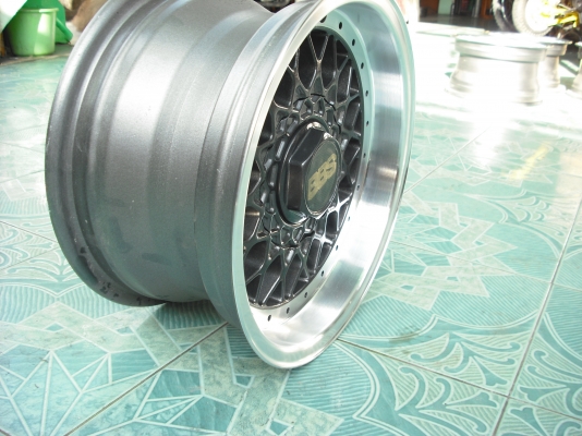 ขาย ล้อแม็ก 4 รู 110,13 ใส่มาสด้า แฟมิเลีย สวยๆ กว้าง 8 นิ้ว หายาก