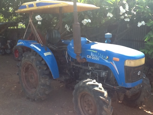 แทรกเตอร์แชมป์ CX-3500 พวงมาลัยเพาเวอร์ 2 เพลาขายตามสภาพถูกๆ