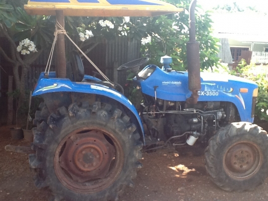 แทรกเตอร์แชมป์ CX-3500 พวงมาลัยเพาเวอร์ 2 เพลาขายตามสภาพถูกๆ
