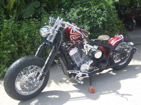 chopper STEED 400 y.93 spinger BOBBER