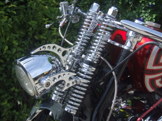 chopper STEED 400 y.93 spinger BOBBER