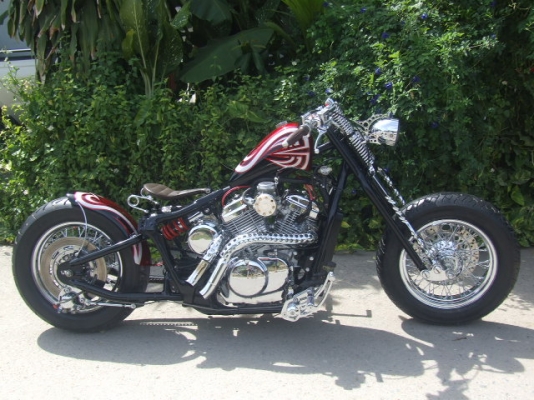 chopper STEED 400 y.93 spinger BOBBER
