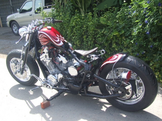 chopper STEED 400 y.93 spinger BOBBER