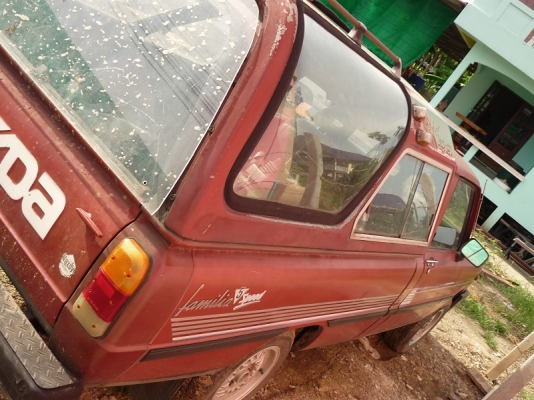 Mazda 1300 กะบะพร้อมหลังคา สภาพดี ทรงสวยมาก พร้อมใช้