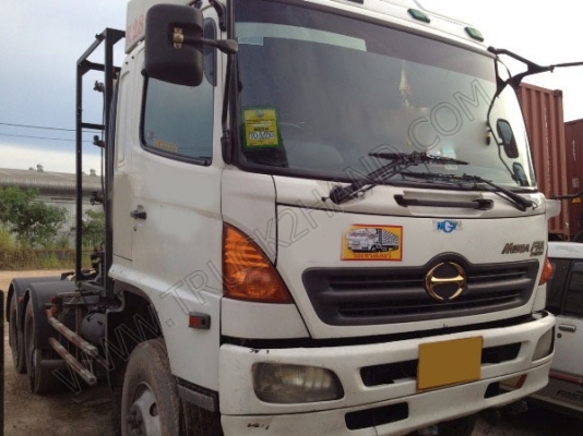 รถบรรทุก 10 ล้อหัวลาก ยี่ห้อ HINO รุ่น FM2PKKA รถบรรทุก 10 ล้อหัวลาก ยี่ห้อ HINO รุ่น FM2PKKA