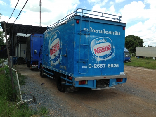 6ล้อตู้เย็นอีซูซุNPR 130 HP 6ล้อตู้เย็นอีซูซุNPR 130 HP