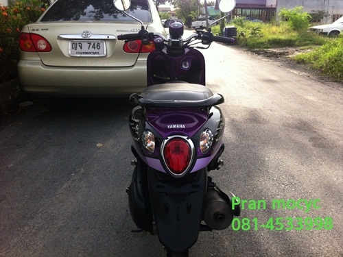 ขายyamaha finoสีม่วงดำ ปี2555 ขายyamaha finoสีม่วงดำ ปี2555