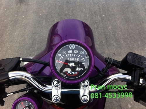 ขายyamaha finoสีม่วงดำ ปี2555 ขายyamaha finoสีม่วงดำ ปี2555