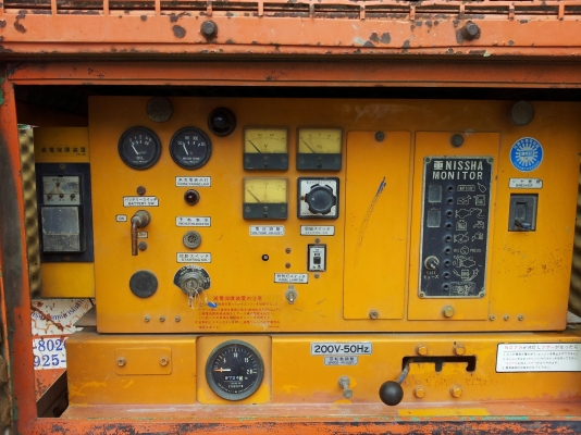 เครื่องปั่นไฟ NIPON SHARYO 55 KVA เดิมๆครับ