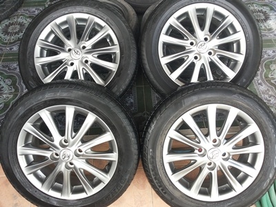 ขายล้อแม็กซ์ VIOS 12 ก้าน พร้อมยาง ชุดละ 9900