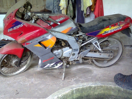 kawasaki serpico 150 ทะเบียนพร้อมโอน ต่อรองได้คับ kawasaki serpico 150 ทะเบียนพร้อมโอน ต่อรองได้คับ