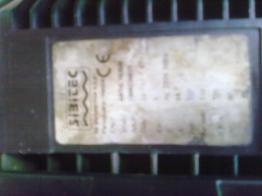 ปั๊มอัดฉัด ยี่ห้อ SIBIJEG มอเตอร์ 3 กิโลวัตต์