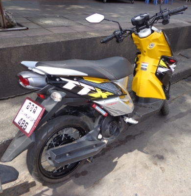 ห้วยขวางขายYAMAHA TTX 115CC. หัวฉีด กลางปี 55 สภาพ95\% ขาย 26,900 บาท