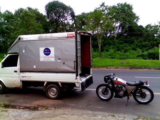 หนุ่ม ปราจีน : ส่ง คาเฟ่ เครื่อง Sonic ให้ พี่วุธ บางแสน จ.ชลบุรี