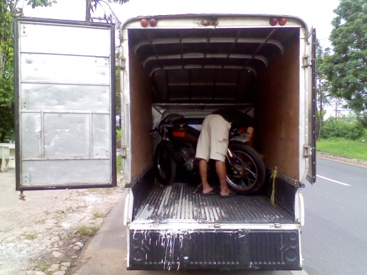 หนุ่ม ปราจีน : ส่ง คาเฟ่ เครื่อง Sonic ให้ พี่วุธ บางแสน จ.ชลบุรี