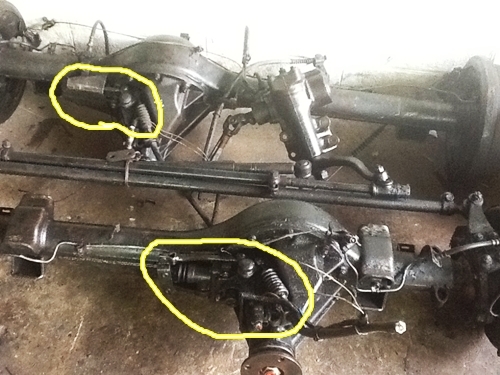 ขายคานหน้า-คานหลัง Land Cruiser BJ  มีDifflock หน้า-หลัง ฟรีล็อคมือบิด