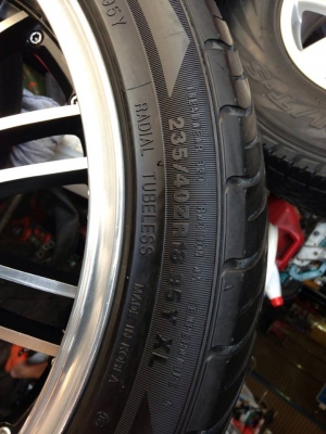 ขายแม๊กขอบ 18  5 รู 114  จัดส่งได้ทั่วประเทศ  ยางแถม