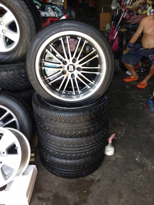 ขายแม๊กขอบ 18  5 รู 114  จัดส่งได้ทั่วประเทศ  ยางแถม