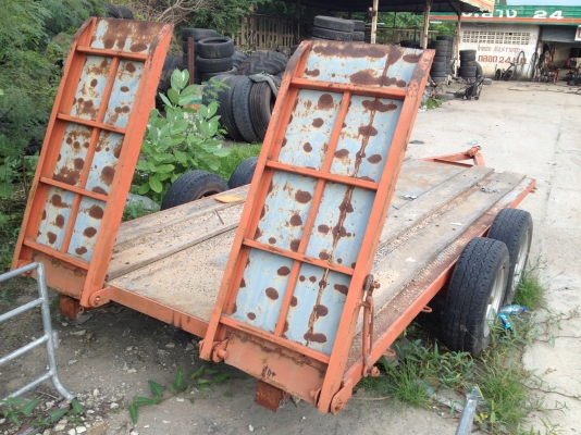 ขายรถพ่วงย้ายรถไถ 2 เพลา