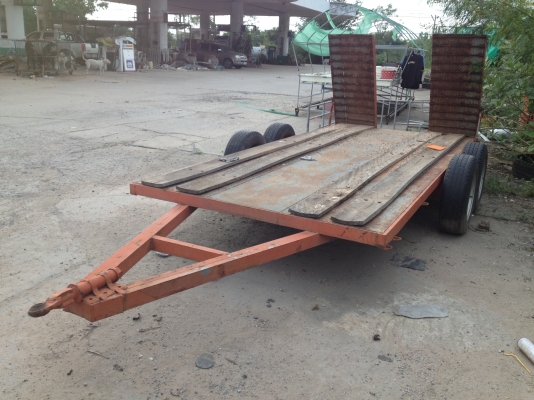 ขายรถพ่วงย้ายรถไถ 2 เพลา