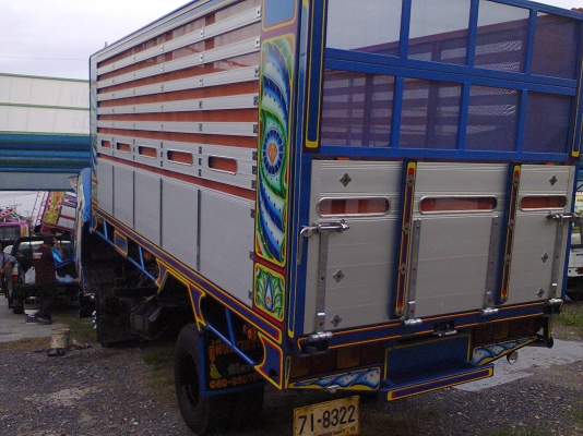 Hino km 779 น้ำเงินสดๆ ดั้มต่อใหม่ Hino km 779 น้ำเงินสดๆ ดั้มต่อใหม่