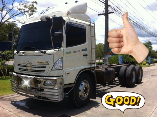 HINO MEGA FL 220 Hp หัว-ครัทซี แต่งหล่อๆครับ (ทีมงานรถคุณภาพ)