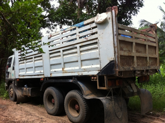 ขายรถ 10 ล้อ 2 เพลา ราคา.1350000 กระบะเหล็กดั้ม HINO FM3M เครื่องเดิม เกียร์เดิม กระจกไฟฟ้า รถสวย สนใจโทร