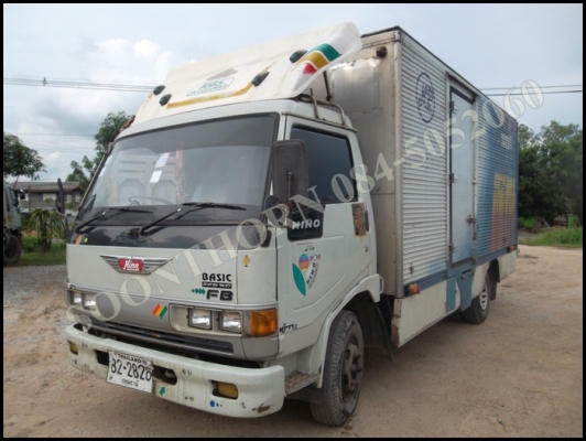ขายด่วน รถบรรทุก 6 ล้อ HINO FB2W 120 แรง (ซุบเปอร์เสี่ยรถห้าง) ตู้ 3 บาน /ยาว5M สภาพสวยพร้อมใช้ ราคาสุดคุ้ม