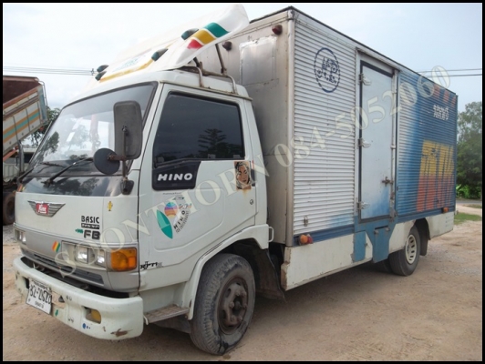 ขายด่วน รถบรรทุก 6 ล้อ HINO FB2W 120 แรง (ซุบเปอร์เสี่ยรถห้าง) ตู้ 3 บาน /ยาว5M สภาพสวยพร้อมใช้ ราคาสุดคุ้ม