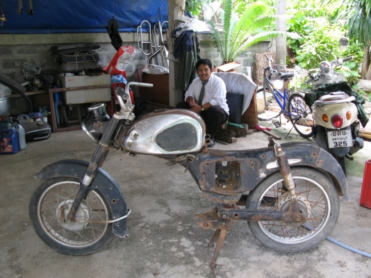 อะไหล่+โครง k125 ถังมาร์ค1 ไม่รั่ว(ใส่น้ำมันไว้) สุพรรณบุรี
