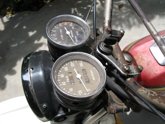 TS125 แห้งๆเดิมๆ ทะเบียน สุพรรรบุรี