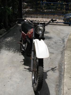 TS125 แห้งๆเดิมๆ ทะเบียน สุพรรรบุรี