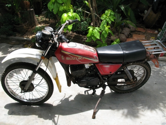 TS125 แห้งๆเดิมๆ ทะเบียน สุพรรรบุรี