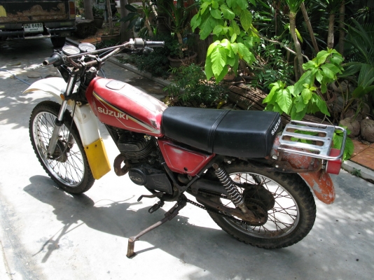 TS125 แห้งๆเดิมๆ ทะเบียน สุพรรรบุรี