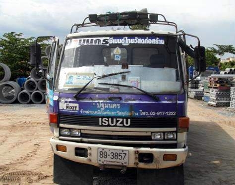 ขายรถบรรทุก ISUZU 10 ล้อ หัวจัมโบ้