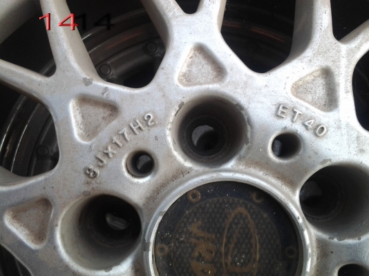 ขายเบอร์ 14 ล้อแม็ก bbs ขอบ 17" กว้าง 8" 5 รู 114.3 et40 ขาย 6000 พร้อมส่ง ขายเบอร์ 14 ล้อแม็ก bbs ขอบ 17" กว้าง 8" 5 รู 114.3 et40 ขาย 6000 พร้อมส่ง