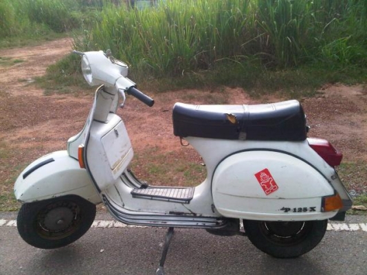 vespa p125x หัวกลม ลดเหลือ 30000 บ.
