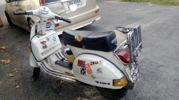 vespa p125x หัวกลม ลดเหลือ 30000 บ.