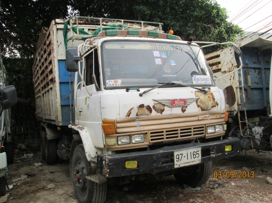 HINO-ดั้ม2เพลา2คันFM-227เครื่องEM-100---FM-187-เครื่องHO7C---1,600,000