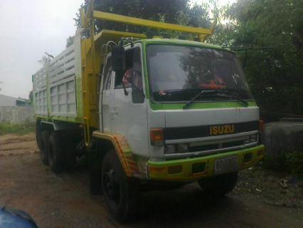 ขายรถบรรทุกสิบล้อดั๊มพ์ Isuzu 210 เครื่องเดิม เกียร์ฟูลเลอร์ 2 เพลา ด.เหล็กพร้อมบาร์อ้อย ทะเบียนพร้อม