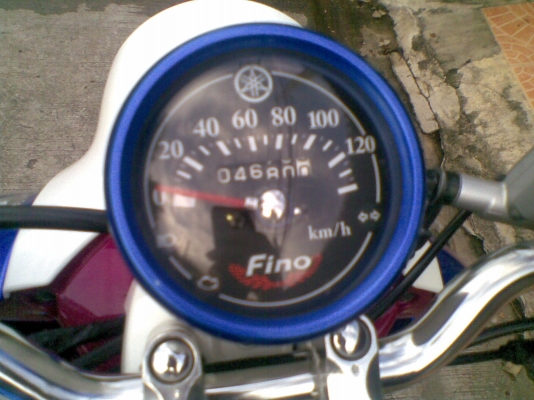 Yamaha Fino Fashion ขาว น้ำเงิน ชมพู
